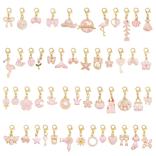 60 Cute Pink Charm Bracelet Ideas for Girls