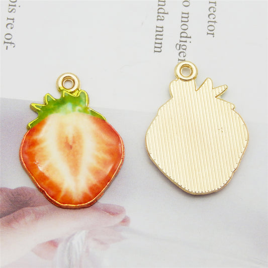 Strawberry Charms 40pcs