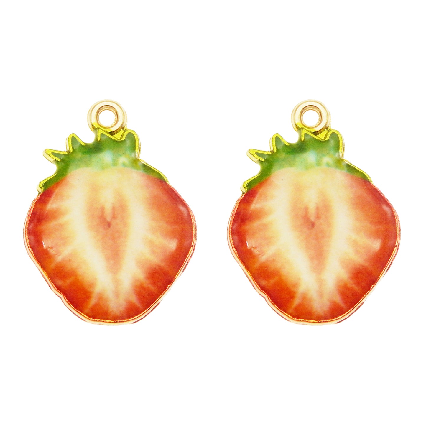 Strawberry Charms 40pcs
