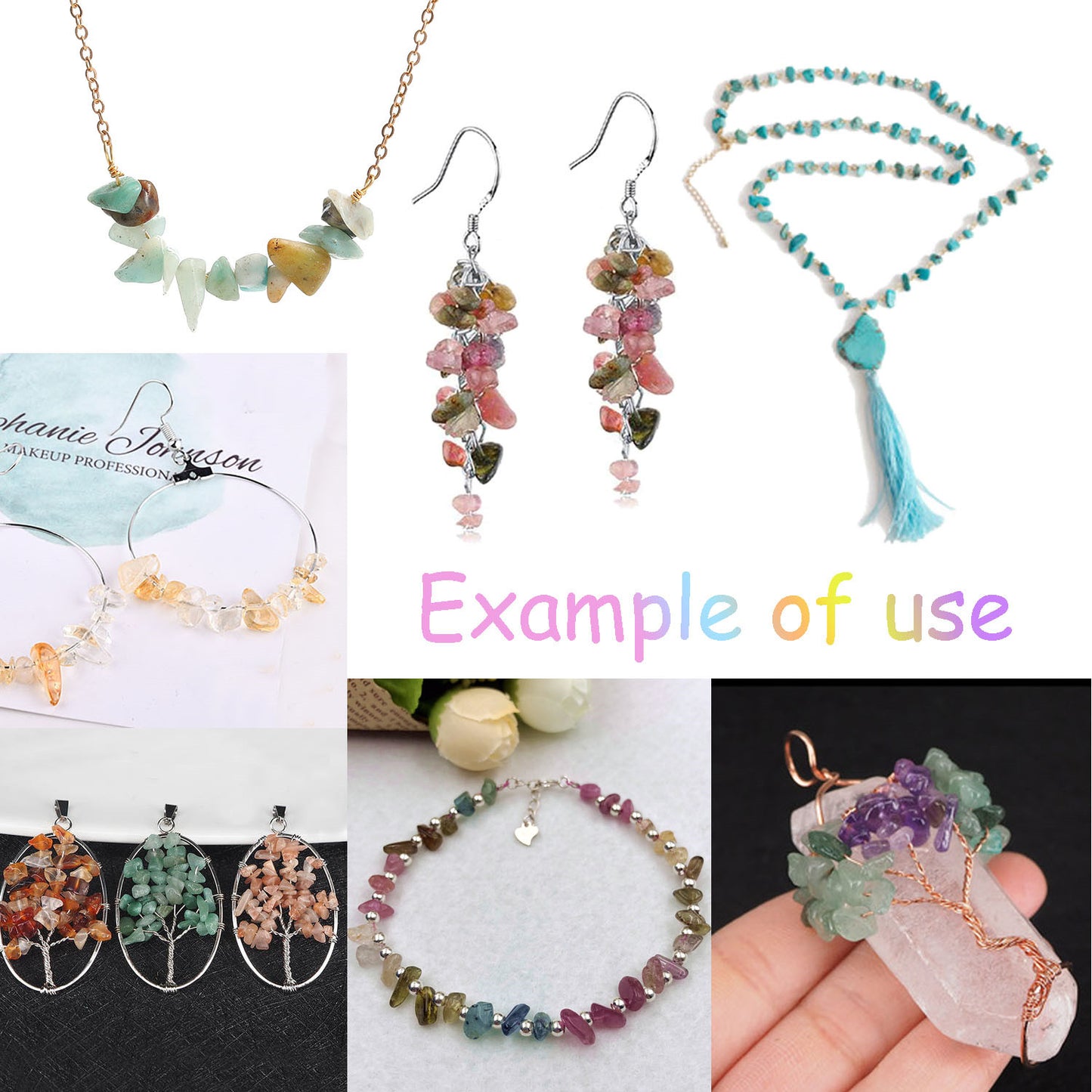 Natural Chips Beads for Jewelry Making
