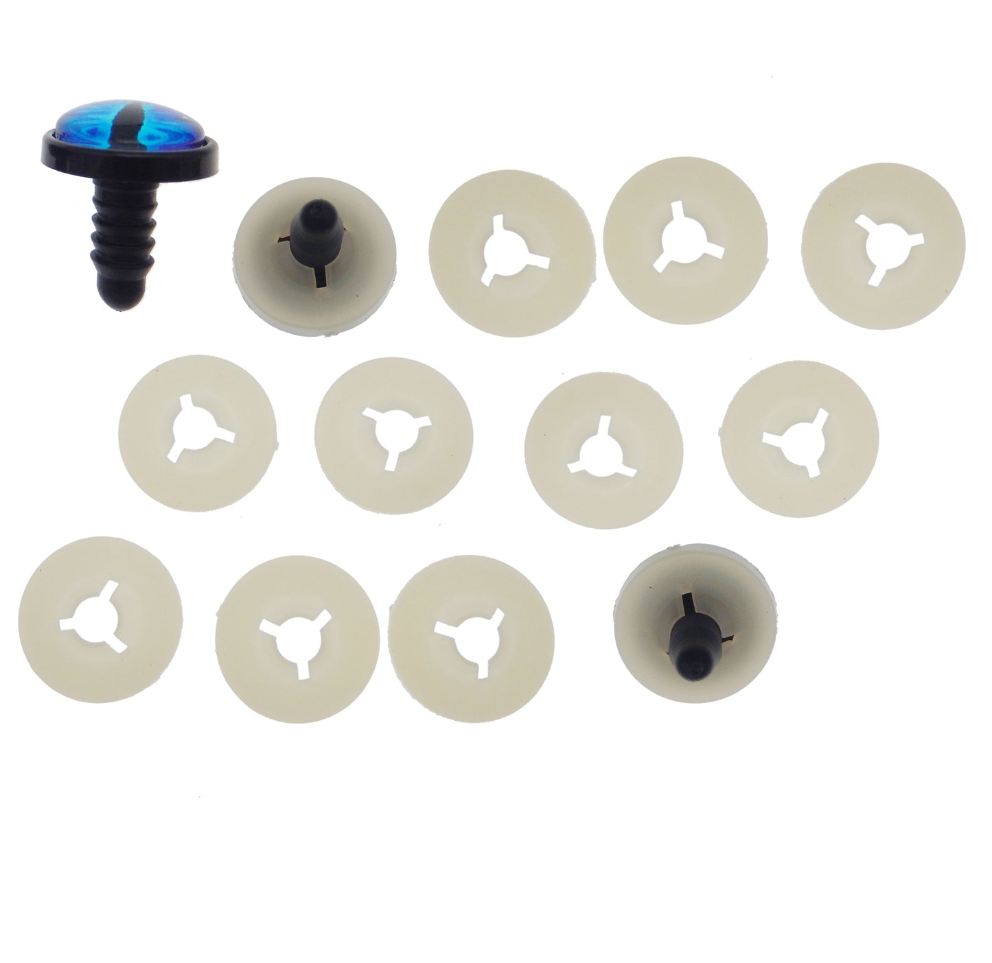 JJGQAZ 16 Pairs Dragon Eye Safety Eyes with Washer for Stuffed Animal Eyes