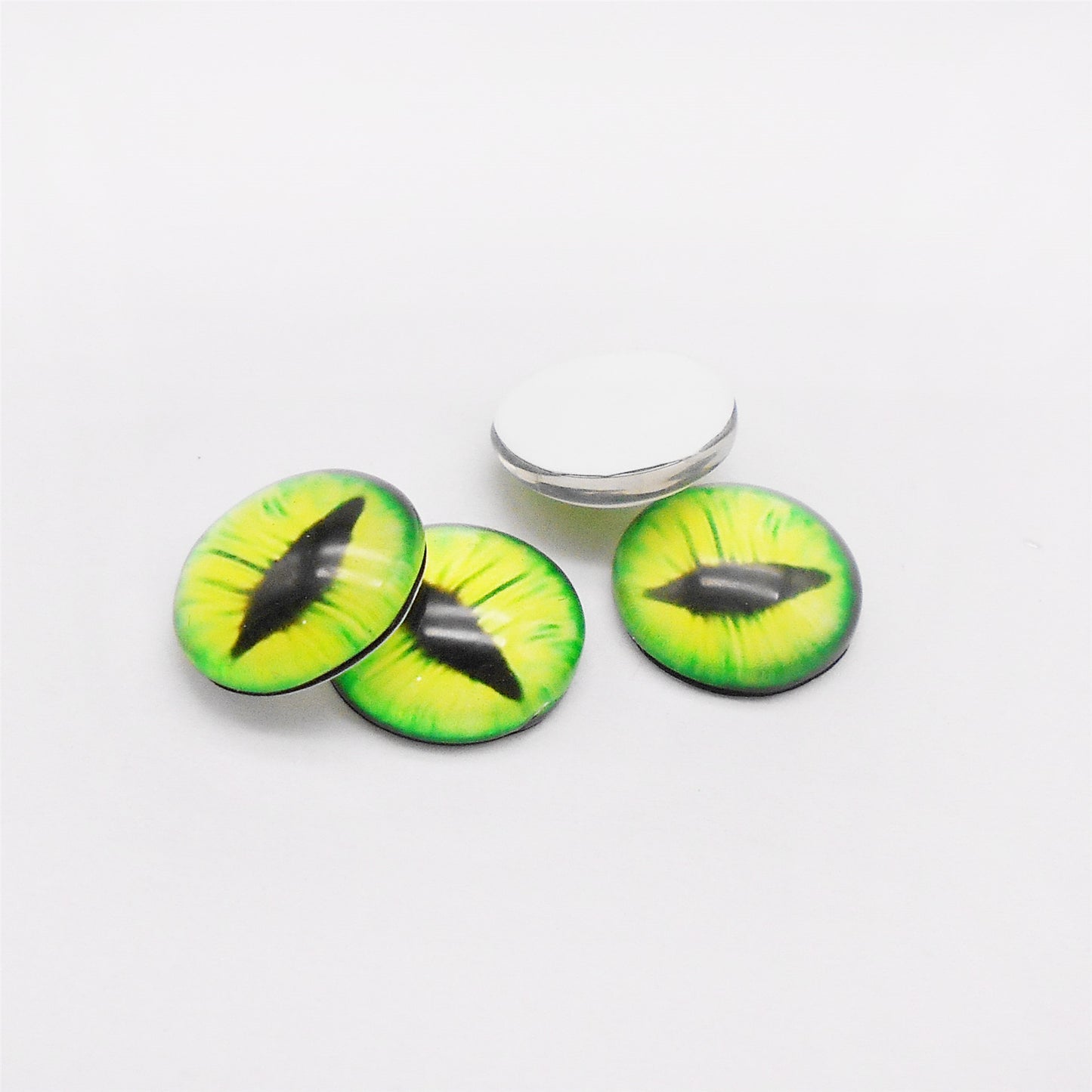 30MM 60PCS Glass Dragon Eye Cabochons for DIY Jewelry Making