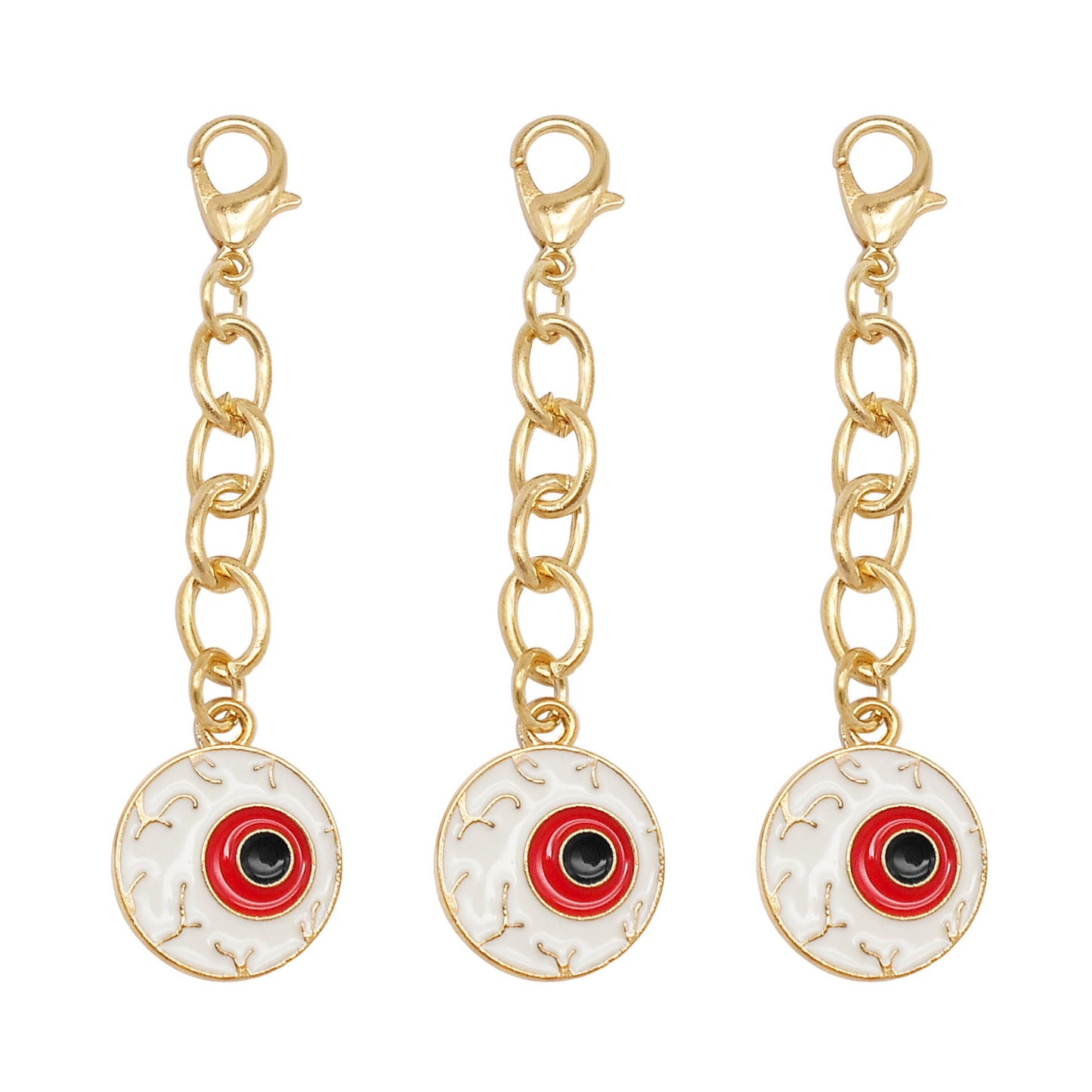 40 Pcs Halloween Keychain Party Favors for Women Bag Charm Supplies