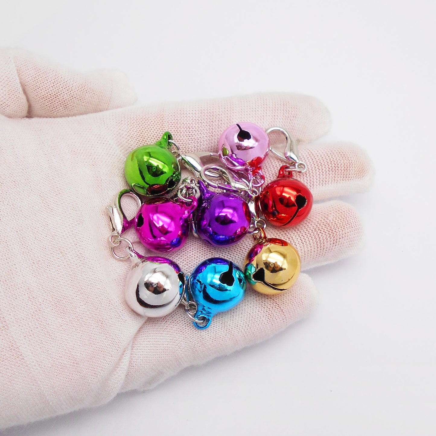 1 Box 32 Pcs Cat Dog Collar Bells
